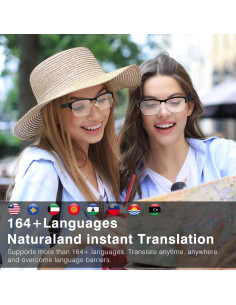 Gafas Inteligentes de Traducción Ai XOOMEER KY02 Bluetooth 5.3 2