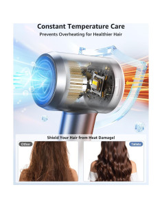Secador de Pelo Iónico Profesional Tailulu HF03 200M Iones Negativos 2