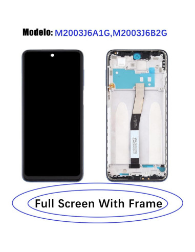 Pantalla LCD Reemplazo Xiaomi Redmi Note 9s Pro Negro