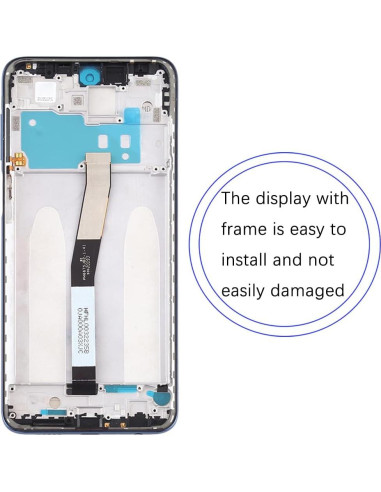 Pantalla LCD Reemplazo Xiaomi Redmi Note 9s Pro Negro