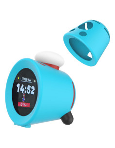 Funda de Silicona Suave YANMONGI para Nintendo Sound Clock Alarmo - Azul