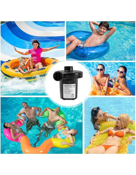 Bomba de Aire Eléctrica WEEFEESTAR 130W para Inflables