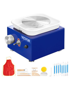 Rueda de Alfarería Mini VEVOR 30W para Niños 1.8kg