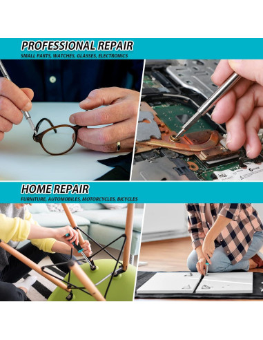 Juego de Destornilladores 18 en 1 DURATECH - Precisión y Ergonomía