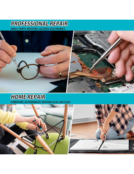 Juego de Destornilladores 18 en 1 DURATECH - Precisión y Ergonomía