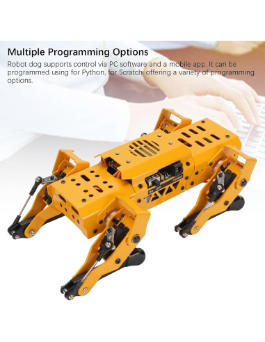 Perro Robot Inteligente VBESTLIFE AI, Programación Python y Scratch