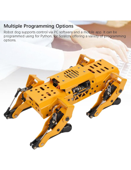 Perro Robot Inteligente VBESTLIFE AI, Programación Python y Scratch