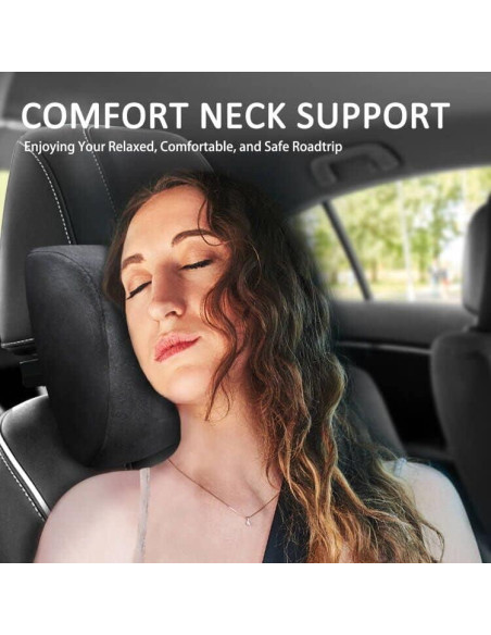 Almohada de Cuello Ajustable HSWT - Espuma Viscoelástica Ergonómica