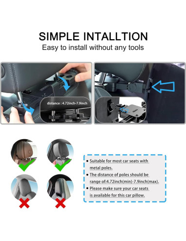 Almohada de Cuello Ajustable HSWT - Espuma Viscoelástica Ergonómica