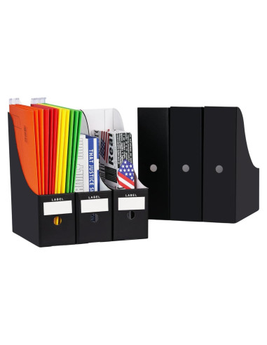 Soporte para Revistas XiePiPiPaper - 6 Paquetes - Cartón Corrugado