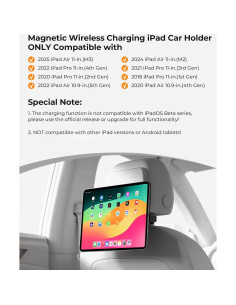 Soporte Magnético Inalámbrico KUXIU para iPad Pro 11 y Air 10.9 2