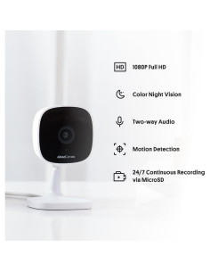 Cámara de Seguridad WiFi Interior AlfredCam 1080P con Visión Nocturna 2