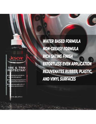 Protector de Neumáticos y Molduras Jescar 0.47L - Protección UV