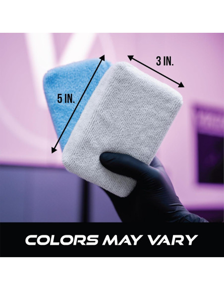 VIKING Almohadillas de Microfibra para Detallado Automotriz - 6 Pzas