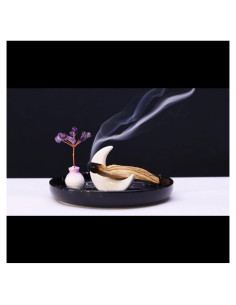 Soporte de Incienso Cerámica NUOLUTH Media Luna 13 cm