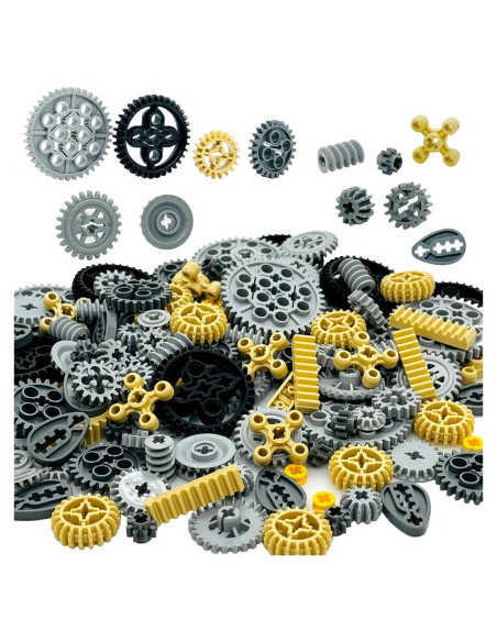 Juego de Accesorios de Ruedas y Engranajes MIUTRUE 120 Piezas