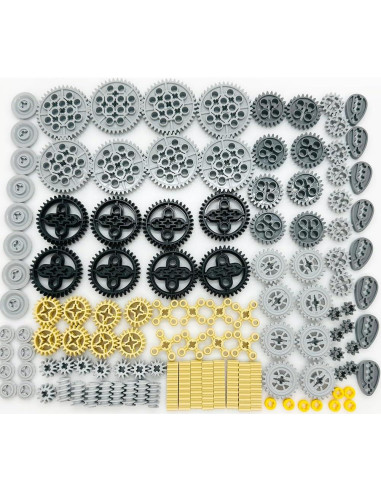 Juego de Accesorios de Ruedas y Engranajes MIUTRUE 120 Piezas