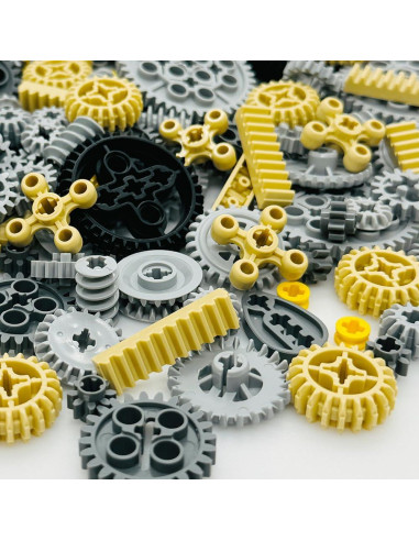 Juego de Accesorios de Ruedas y Engranajes MIUTRUE 120 Piezas