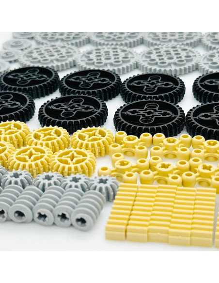 Juego de Accesorios de Ruedas y Engranajes MIUTRUE 120 Piezas