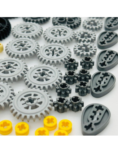 Juego de Accesorios de Ruedas y Engranajes MIUTRUE 120 Piezas