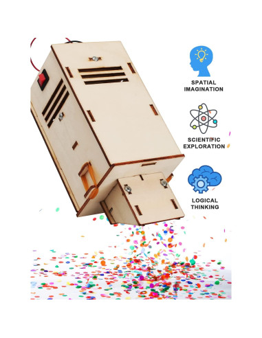 Kit STEM 4 en 1 Poraxy para Niños 8-12 Años, Juguetes Educativos