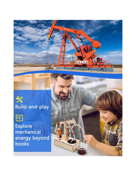 Kit STEM 4 en 1 Poraxy para Niños 8-12 Años, Juguetes Educativos