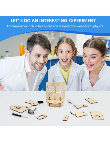 Kit STEM 4 en 1 Poraxy para Niños 8-12 Años, Juguetes Educativos