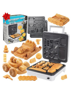 Fabricador de Waffles Waffle Wow! Taller de Carrocería 1200W