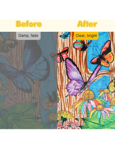 Pegamento para Rompecabezas GHHKUD 240ml No Tóxico con Esponja 2