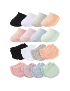 Calcetines Cortos para Dedos SATINIOR 8 Pares Mujeres Algodón