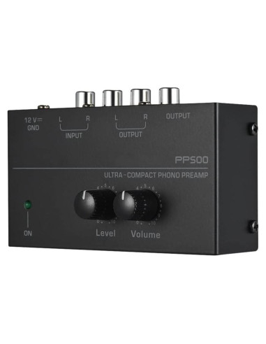 Preamplificador de Tocadiscos Depusheng PP500 RCA Estéreo
