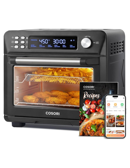 COSORI Horno Tostador 11-en-1 26QT Acero Inoxidable Negro