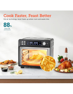 COSORI Horno Tostador 11-en-1 26QT Acero Inoxidable Negro 2