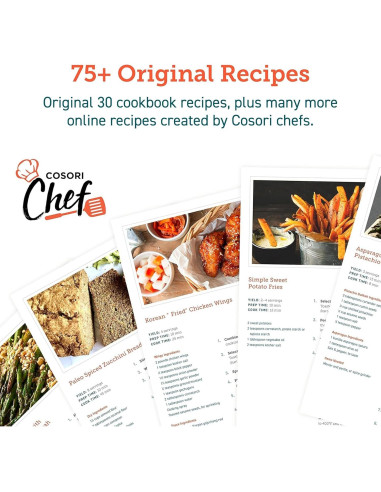 COSORI Horno Tostador 11-en-1 26QT Acero Inoxidable Negro