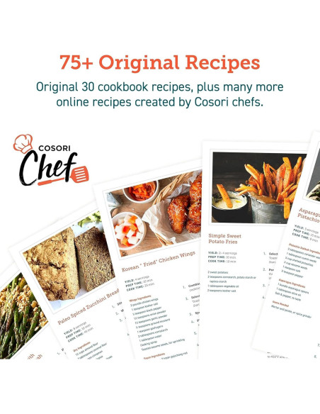 COSORI Horno Tostador 11-en-1 26QT Acero Inoxidable Negro