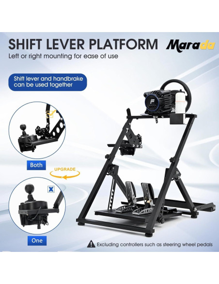 Soporte de Volante Marada X Frame para Simulación de Carreras