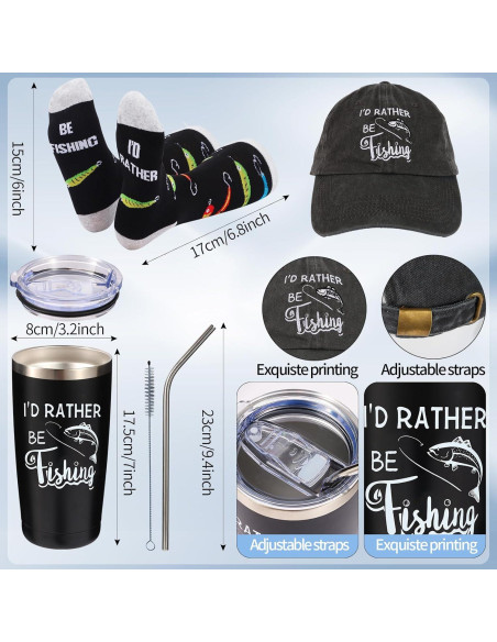 Juego de Regalo de Pesca Kolewo4ever 8 Piezas Multicolor