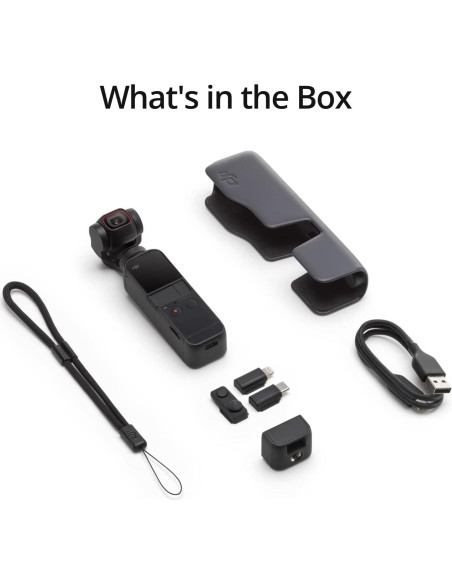 Cámara DJI Pocket 2 4K con Gimbal 3 Ejes y 64MP