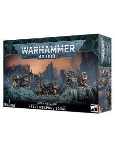 Games Workshop Warhammer 40K Astra Militarum Escuadrón Armas Pesadas