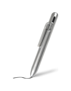 Marcador Permanente Retráctil Soul Built Titanio Punta Fina