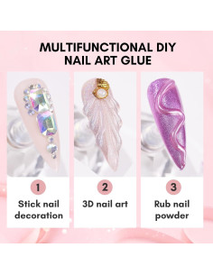 Pegamento de Gel para Rhinestones Makartt 30ml - Super Fuerte 2