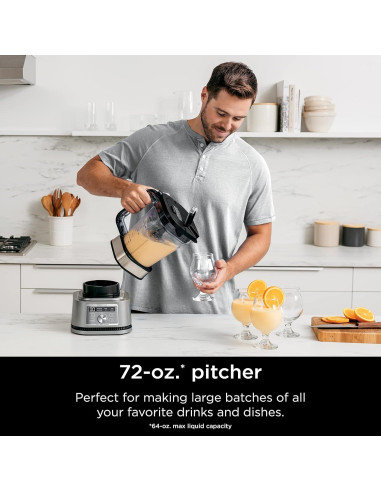 Licuadora Ninja Foodi SS201 3 en 1 1400W Control Táctil