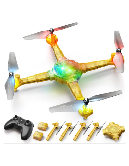 Drone SYMA X440 para Niños, 16 Min de Vuelo, LED 7 Colores