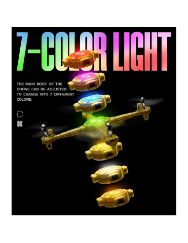 Drone SYMA X440 para Niños, 16 Min de Vuelo, LED 7 Colores