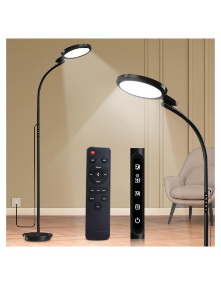 Lámpara de Terapia de Luz 10000 Lux Sin UV - Control Remoto