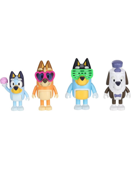 Vehículo Convertible de Escape Bluey + 4 Figuras + Accesorios