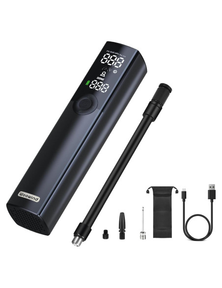 Bomba de Bicicleta Eléctrica Woowind BP188 120PSI Portátil