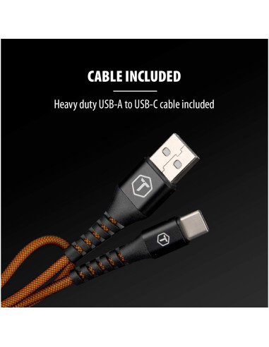 Cargador Solar ToughTested 10,000mAh Inalámbrico IP65