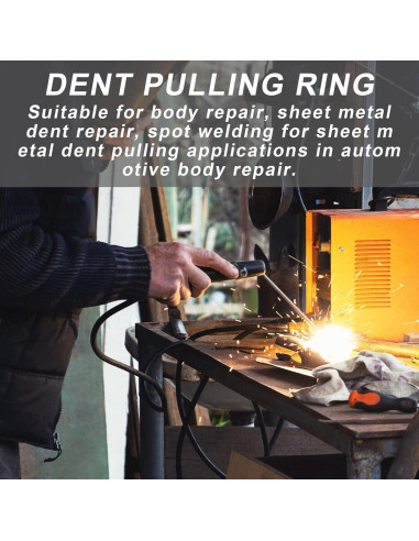 100 Anillos de Tirar Abolladuras GLSJA Triángulo y OT