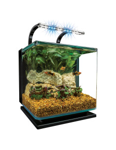 Acuario Marineland Contour 3 de 11.36 L con LED